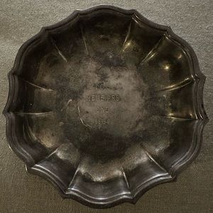 Antique Silver Tray
